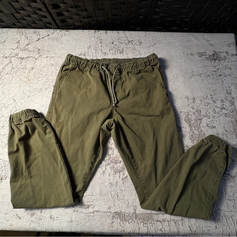 Free World Men’s Jogger Pant, Size Small, Army Green